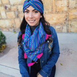 Neck and turban set