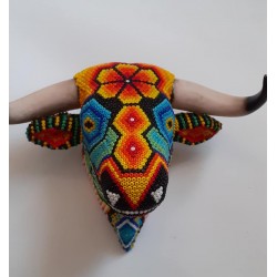 Pieces with Huichol art - Fernanda Arguelles NIYE