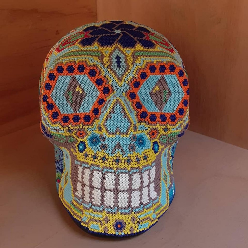 Pieces with Huichol art - Fernanda Arguelles NIYE