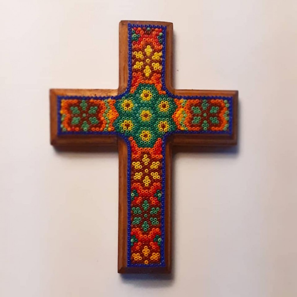 Pieces with Huichol art - Fernanda Arguelles NIYE