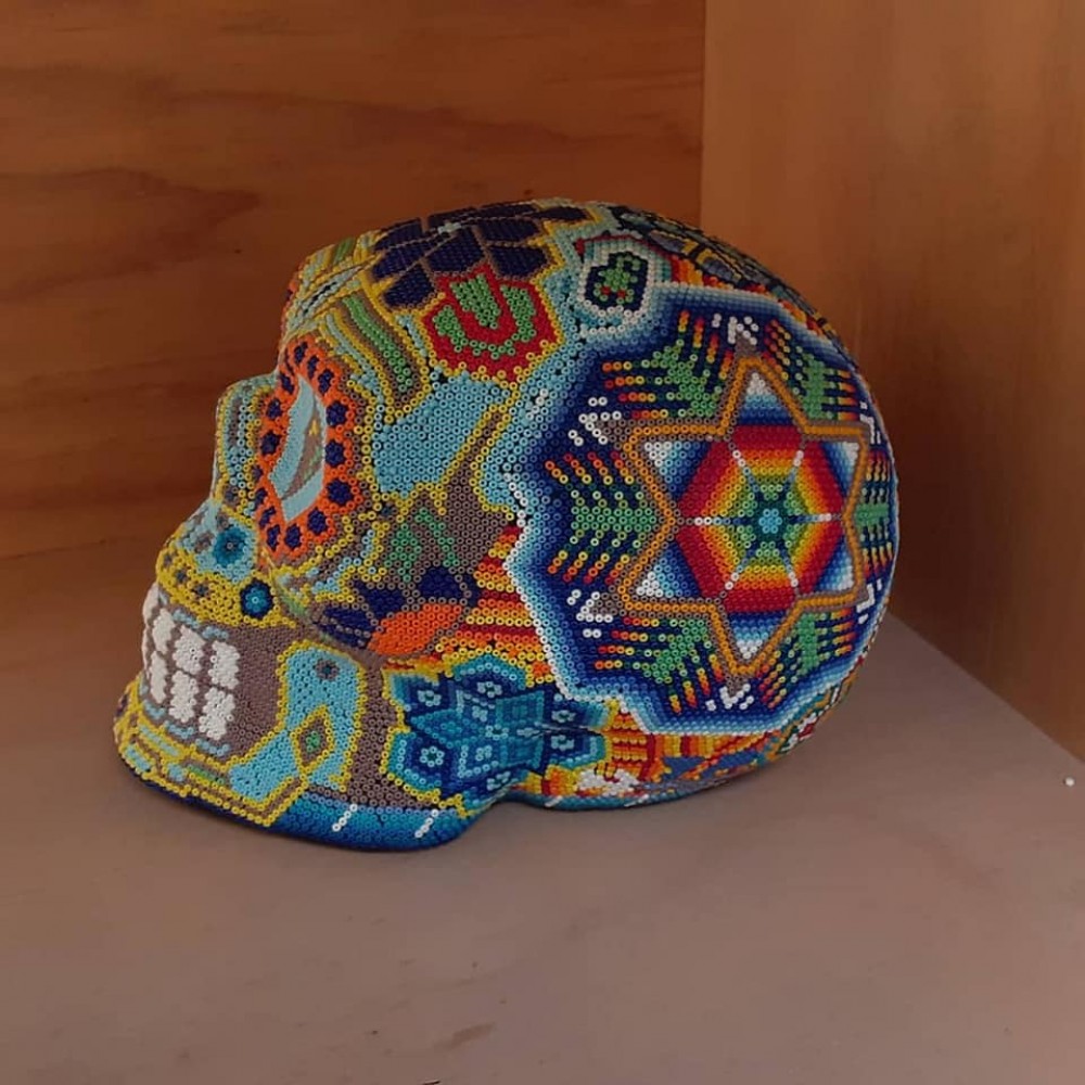 Pieces with Huichol art - Fernanda Arguelles NIYE