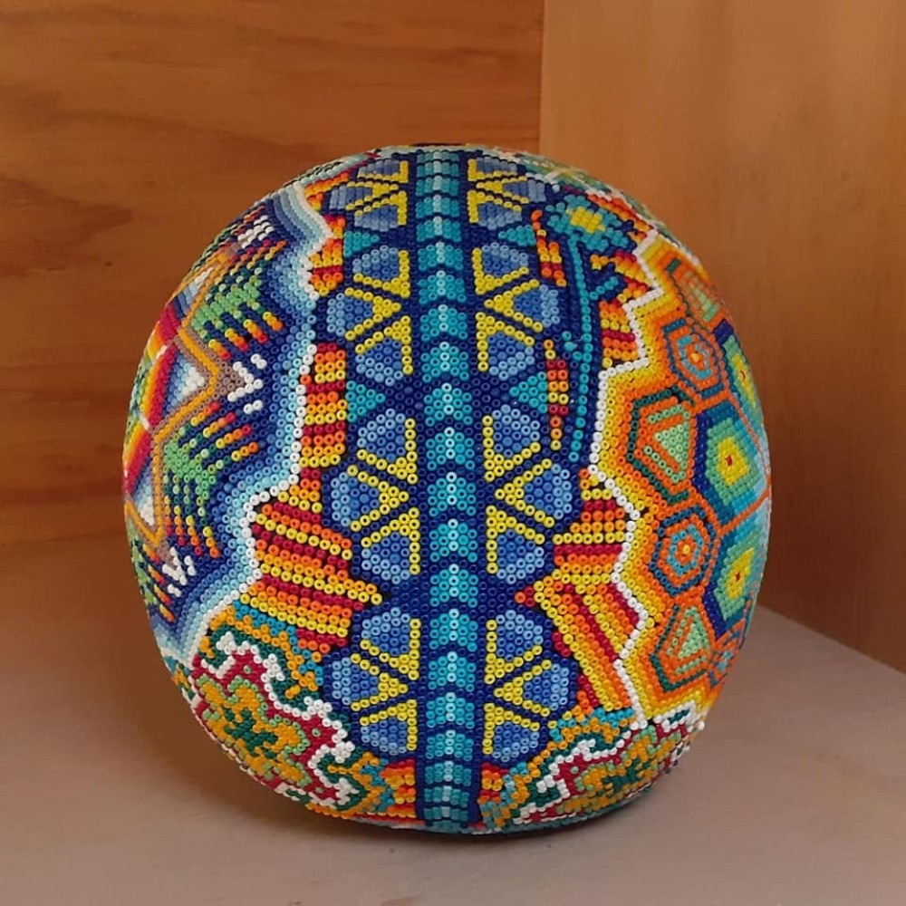 Pieces with Huichol art - Fernanda Arguelles NIYE