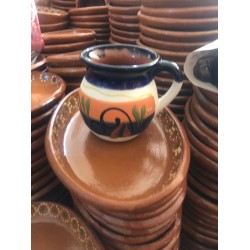 Engobe clay cup