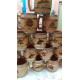 Wooden Jars with logo