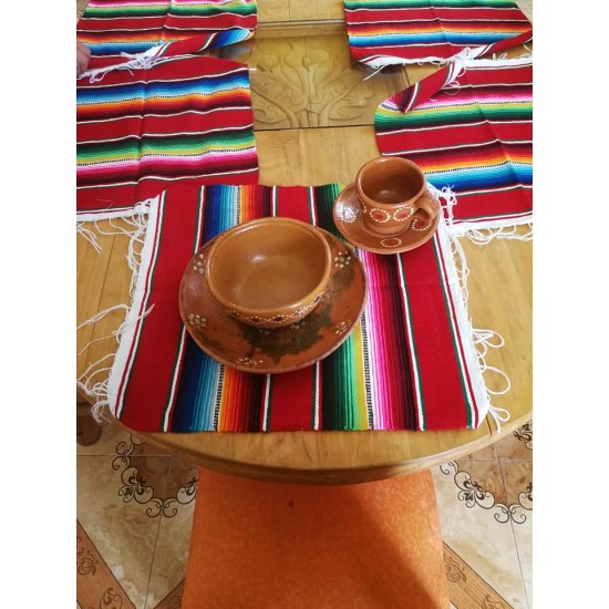 Zarape table mats