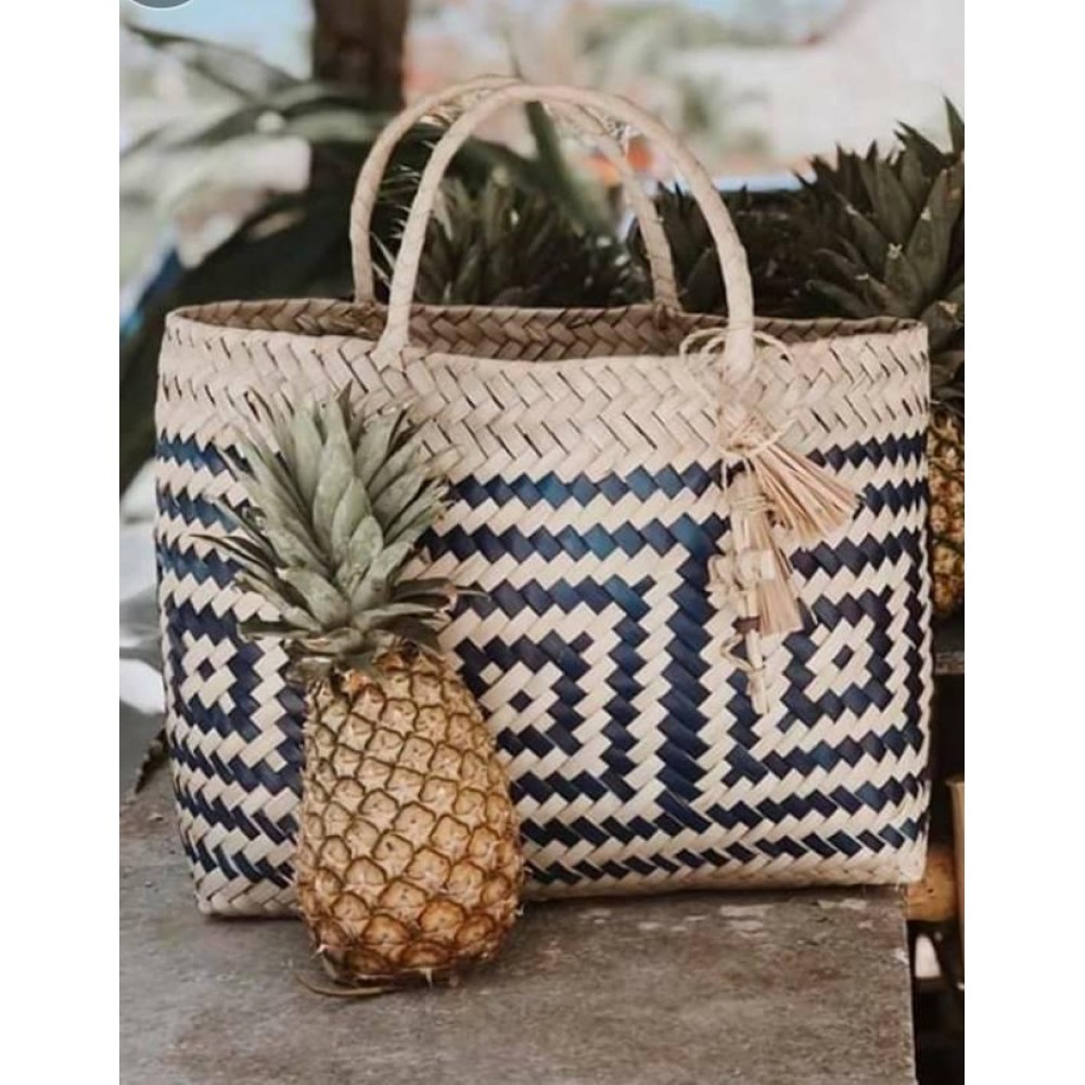 Oaxaca Woven palm bag 