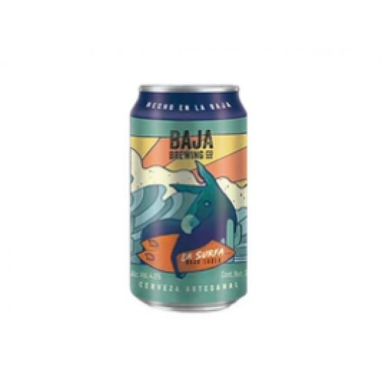 Baja La Surfa can beer