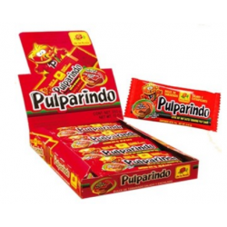 Pulparindo Extra spicy box 32 packs 20 pieces each