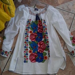 Cross stich blouses Lupita Morales