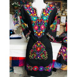 Black Mexican Dress