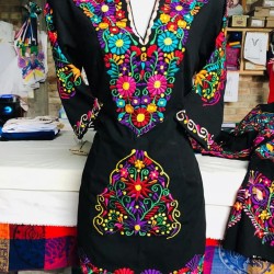Black Mexican Dress