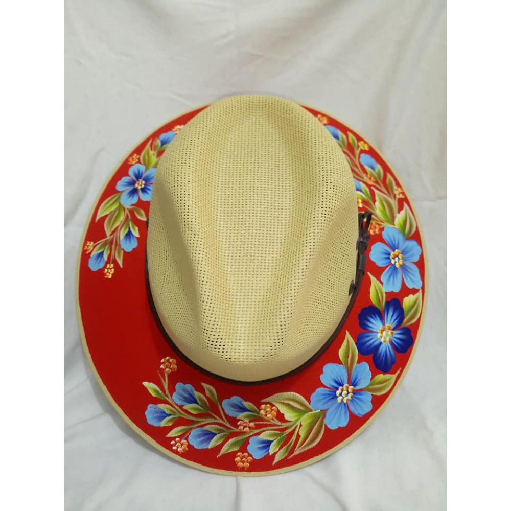 Hand painted hats 