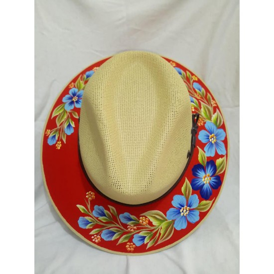 Hand painted hats Hand painted hats