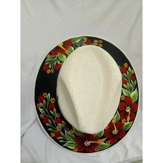Hand painted hats Hand painted hats
