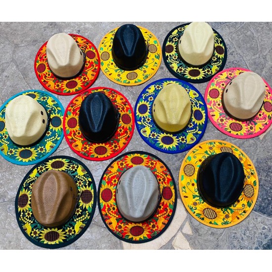 Embroidered hats Embroidered hats