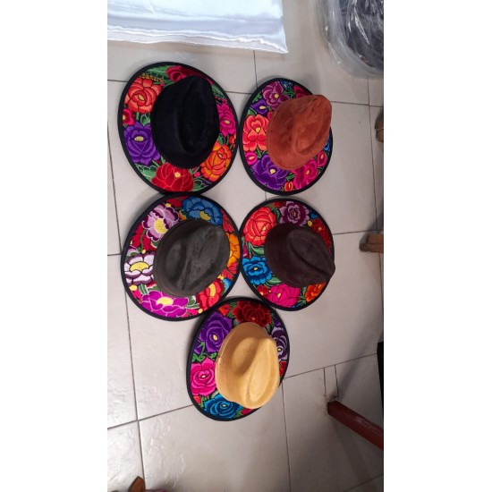 Embroidered hats Embroidered hats