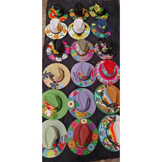 AHand Painted Hats