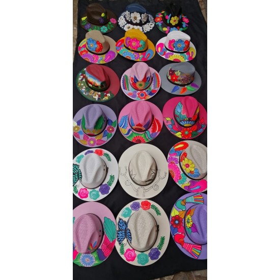 AHand Painted Hats