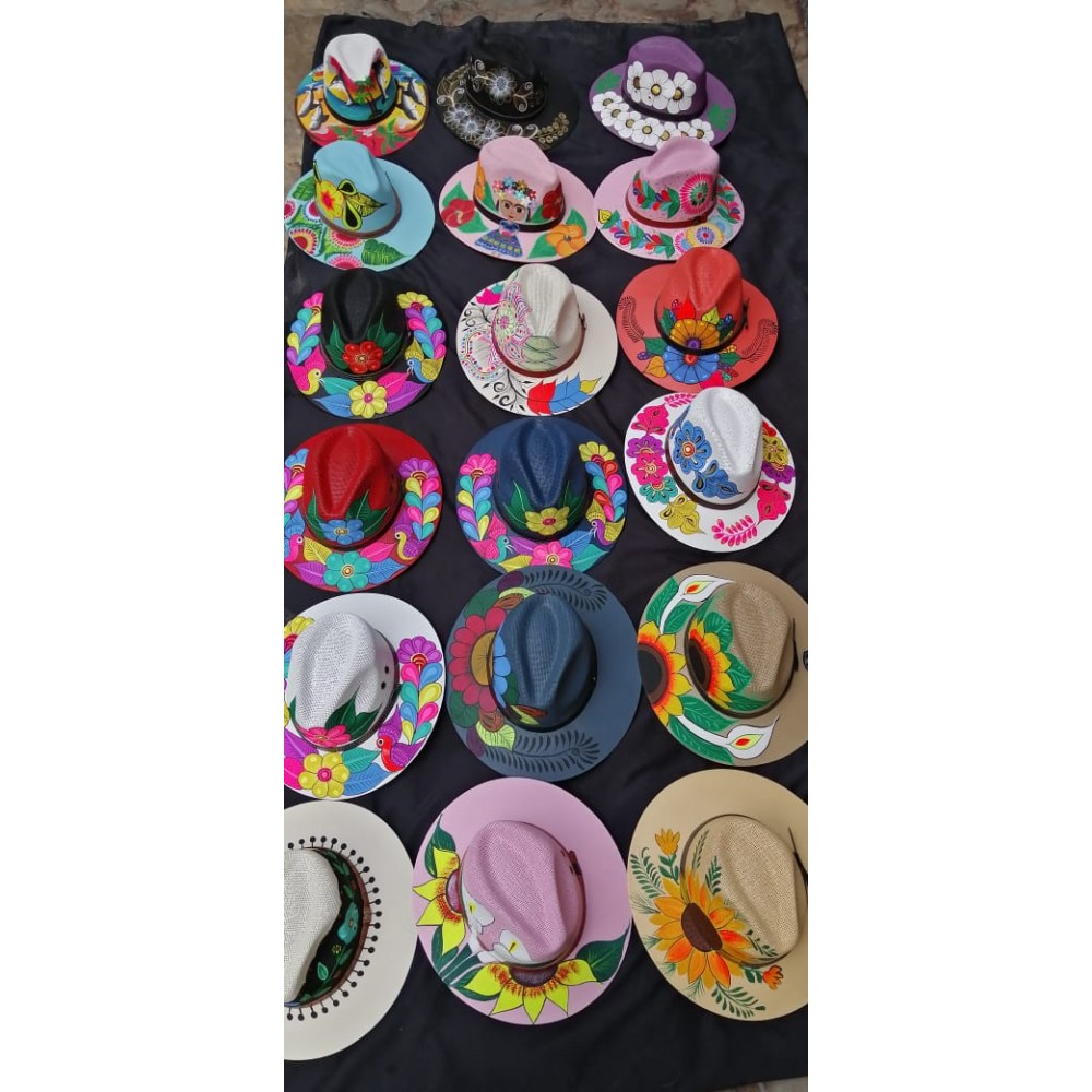 AHand Painted Hats