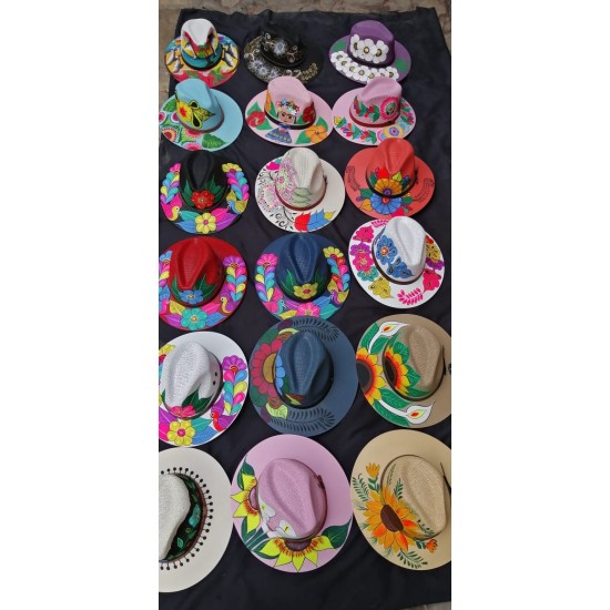 AHand Painted Hats AHand Painted Hats