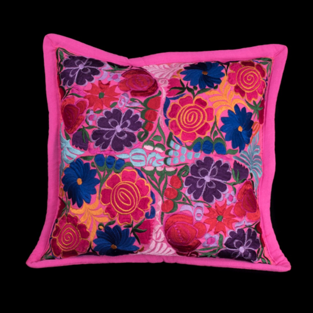 Cushion cover in color pink