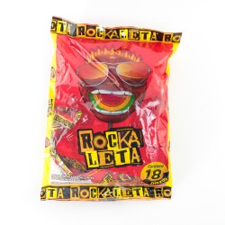 Rocaleta spicy lolypop 10 packs of 18 pieces each