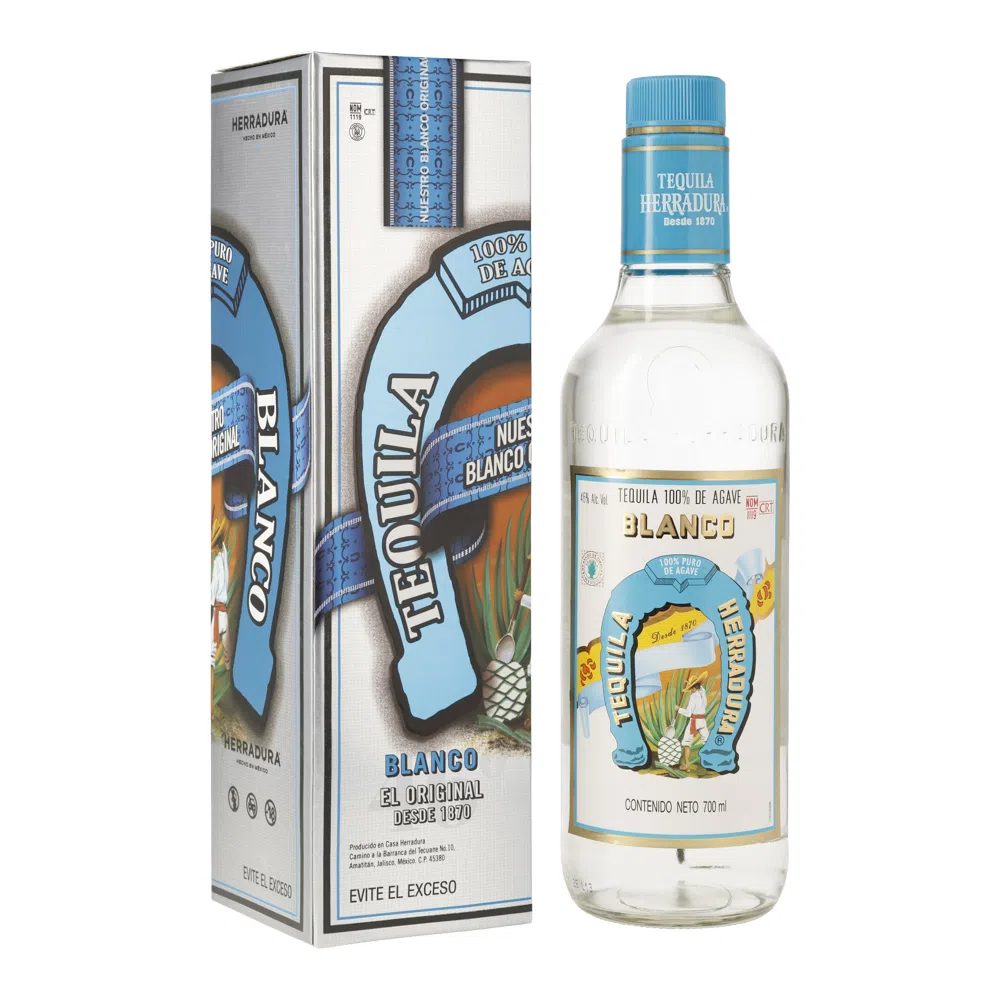 Tequila Herradura Blanco box 12 pieces |Mexican tequilas