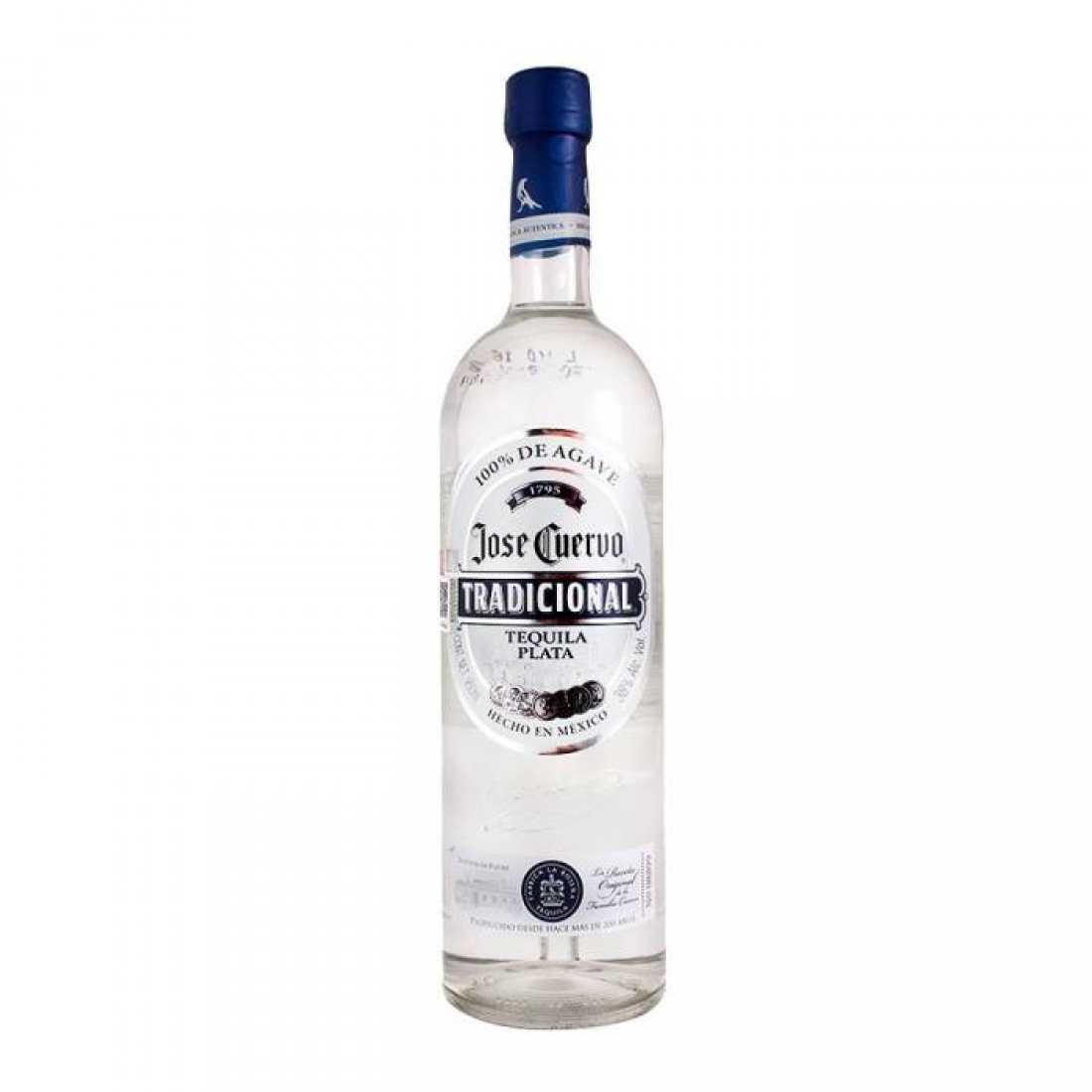 Tequila José Cuervo Tradicional Plata box 12 bottles Mexican tequilas