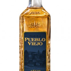 Tequila Pueblo Viejo Añejo box 12 bottles